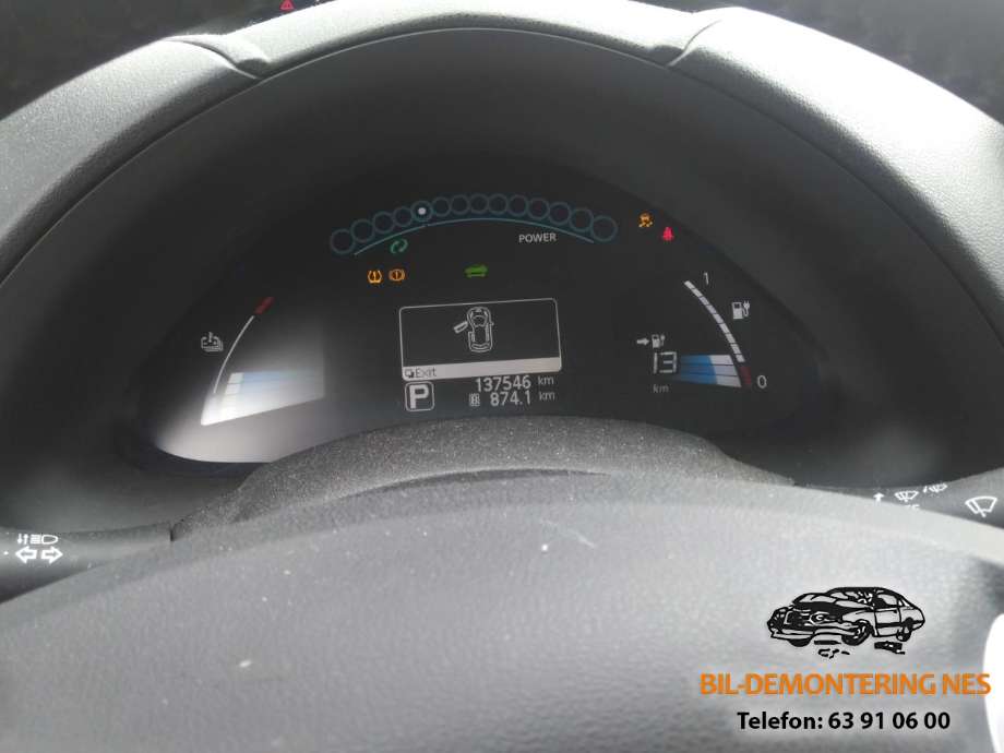 Nissan Leaf 2011-2017 (Type I) delebil , Motorkode: EM57, Girkassekode: 