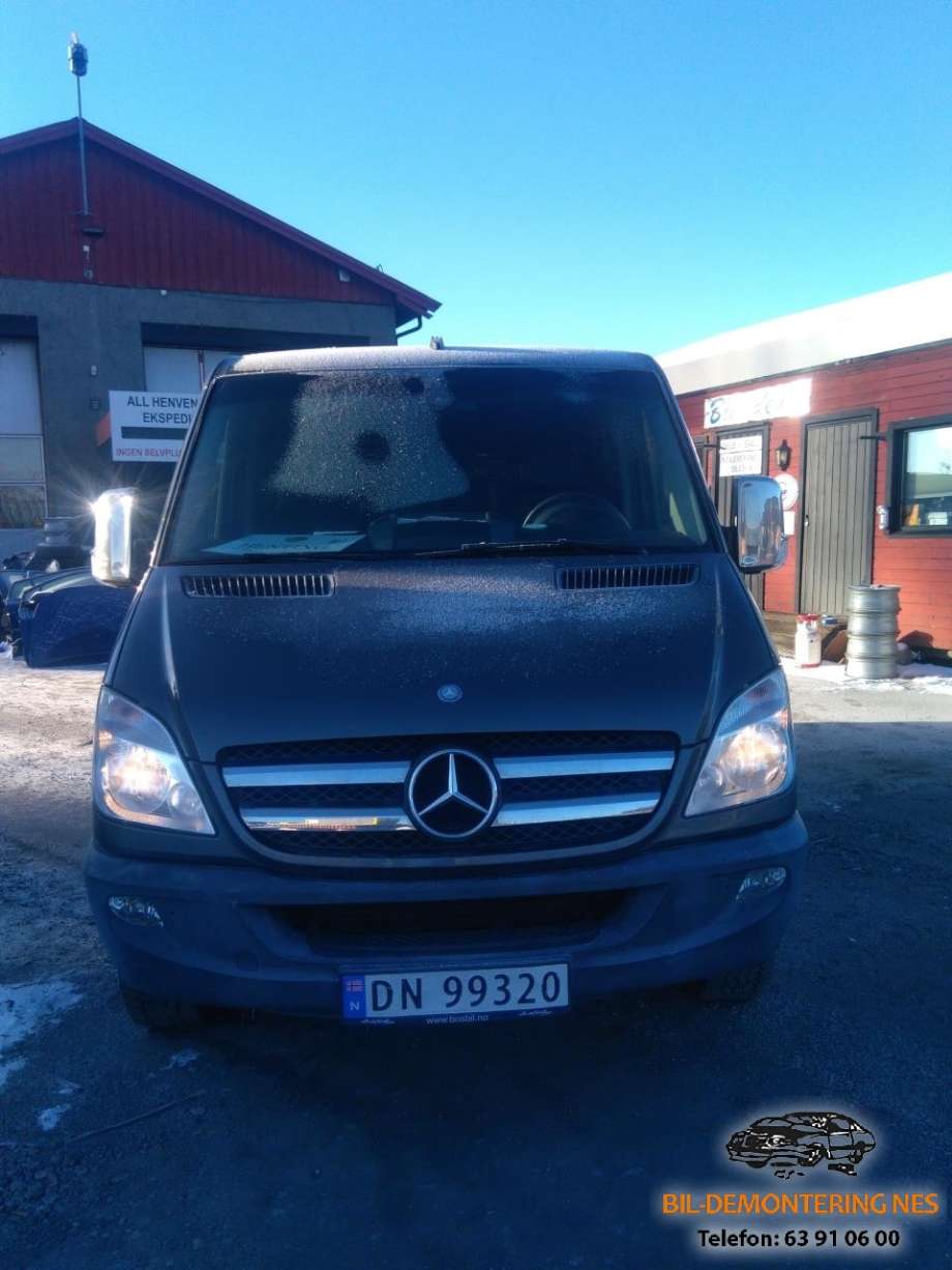 Mercedes Sprinter, 2006-2013 (906, Fase 1) (906) delebil , Motorkode: OM651.955, Girkassekode: D722686(21W)