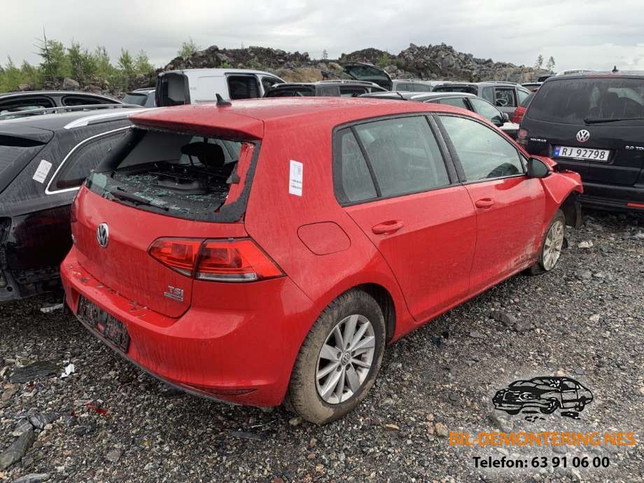 VW Golf VII 2012-2017 (Fase 1) , Motorkode: CJZ, Girkassekode: 