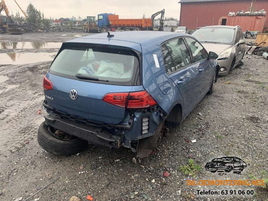 VW e-Golf 2014-2017 (Fase 1) delebil , Motorkode: EAGA, Girkassekode: QMS