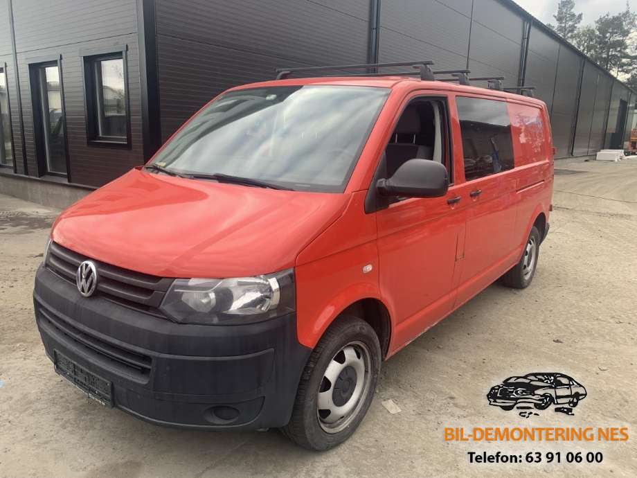 VW Transporter / Caravelle, 2009-2015 (T5, Fase 2) (T5) delebil , Motorkode: CFC, Girkassekode: NTZ