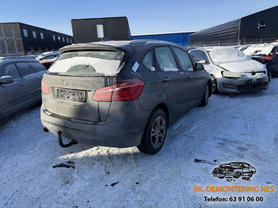 BMW 2-Serie, Active/Gran Tourer 2014-->> (F45/F46) delebil , Motorkode: B47C20A, Girkassekode: GA8F22AW