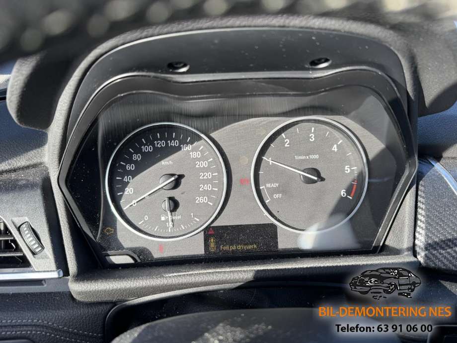 BMW 2-Serie, Active/Gran Tourer 2014-->> (F45/F46) delebil , Motorkode: B47C20A, Girkassekode: GA8F22AW