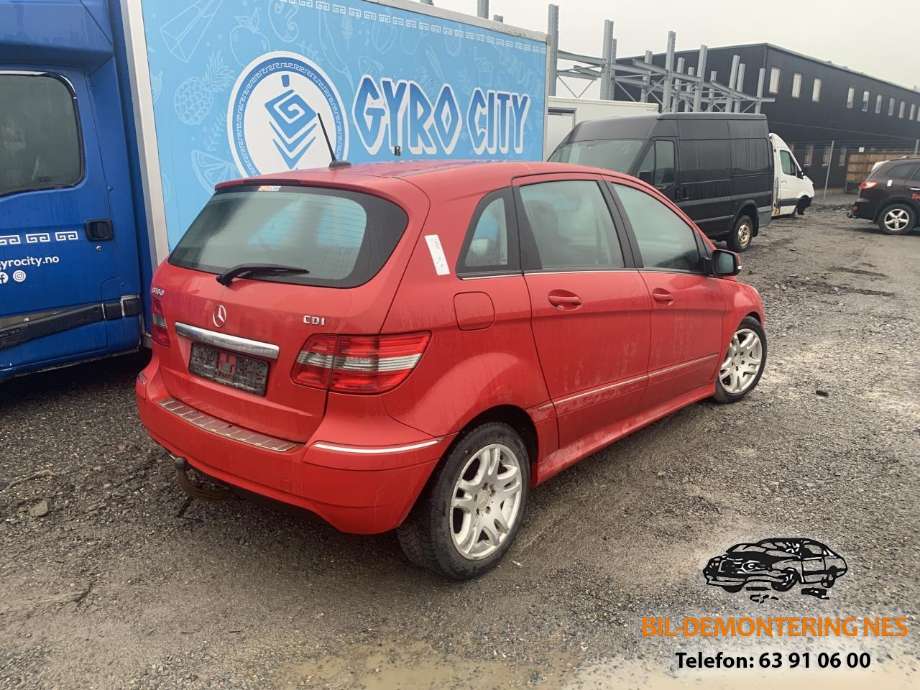 Mercedes B-Klasse 2008-2011 (Fase 2) (W245) delebil , Motorkode: , Girkassekode: 