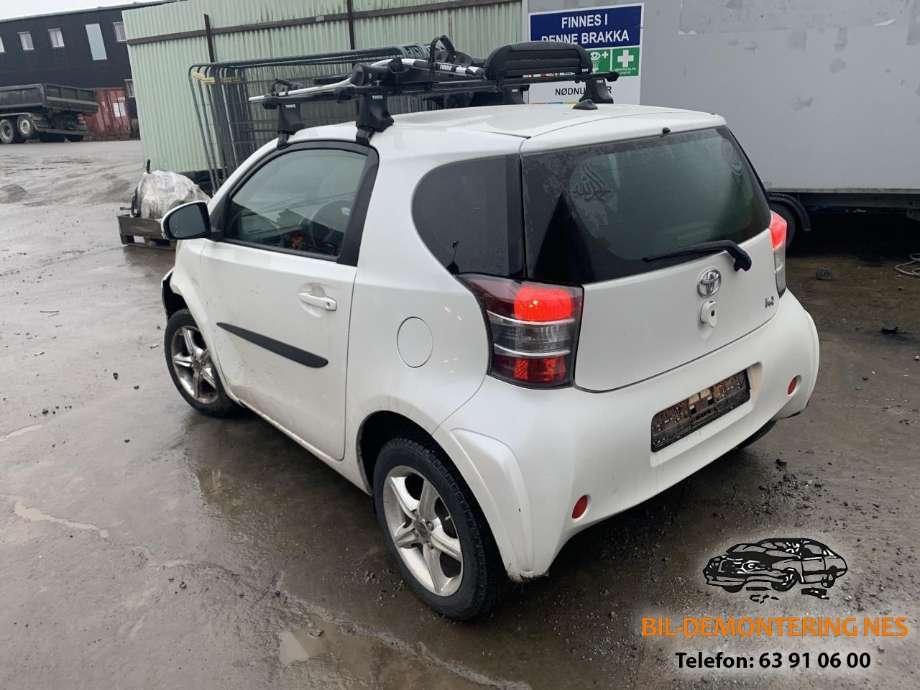 Toyota iQ 2009-2014 delebil , Motorkode: 1KR-FE, Girkassekode: 
