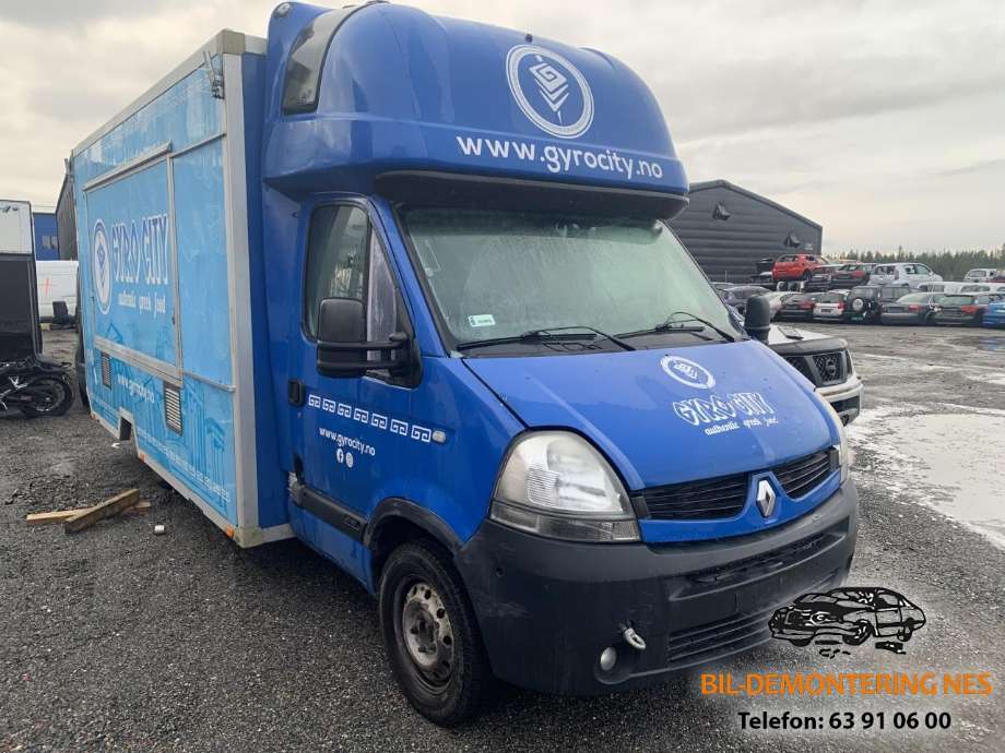 Renault Master, 2002-2010 (Type II, Fase 2)  delebil , Motorkode: G9U632, Girkassekode: PF6014