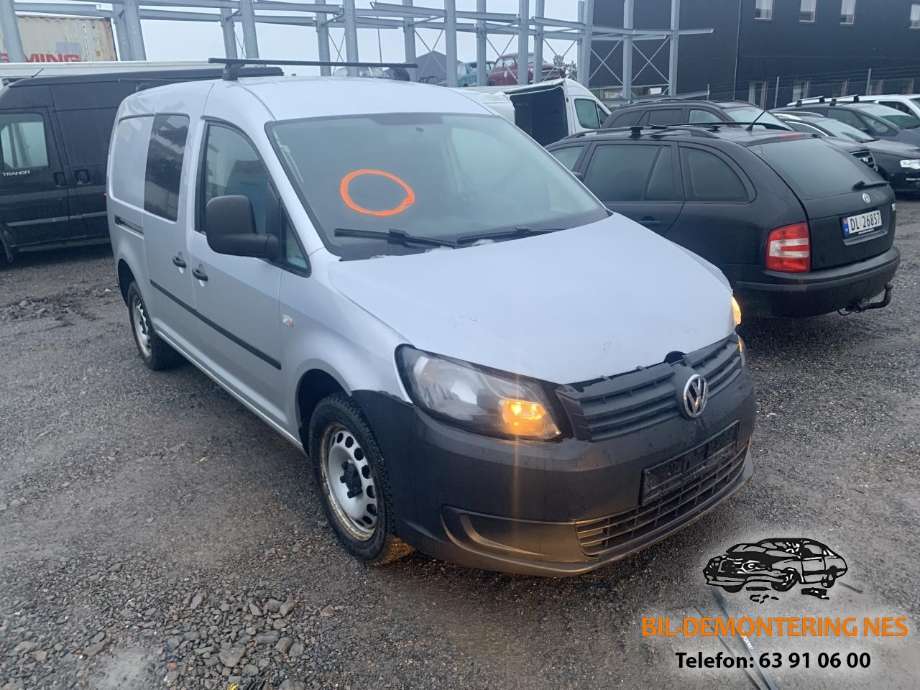 VW Caddy 2010-2015 (Type III, Fase 2) , Motorkode: CFHF, Girkassekode: NFQ