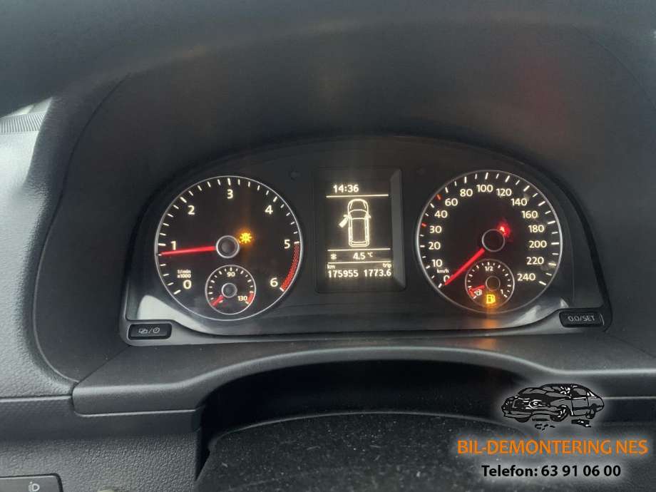 VW Caddy 2010-2015 (Type III, Fase 2) , Motorkode: CFHF, Girkassekode: NFQ