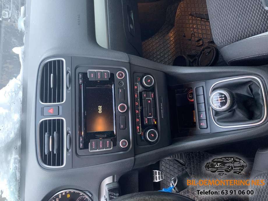 VW Golf VI 2008-2012 , Motorkode: CFFB, Girkassekode: 