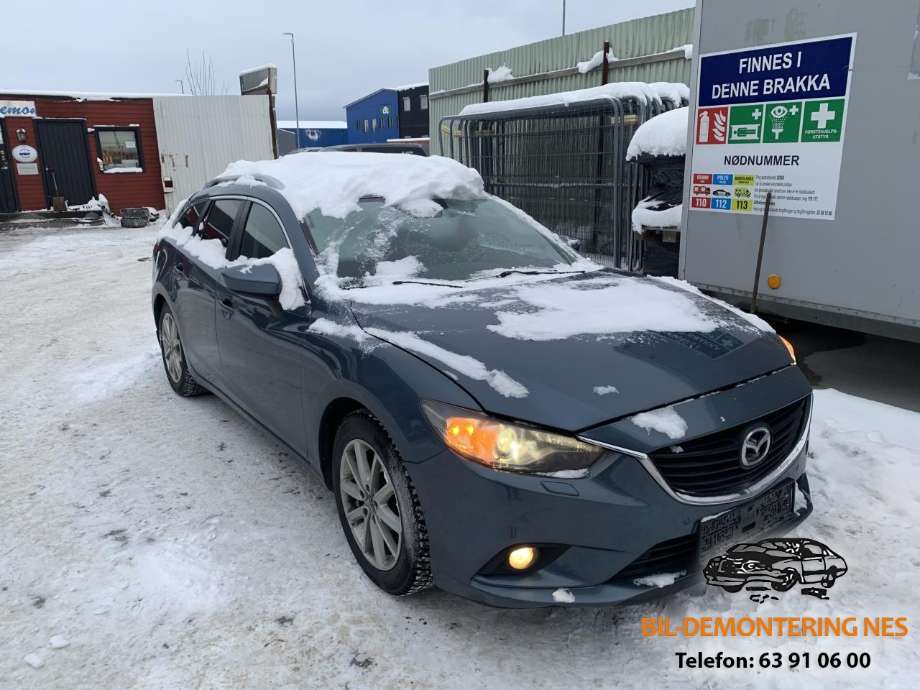 Mazda 6, 2013-2015 (Type III, Fase 1)  delebil , Motorkode: SH
