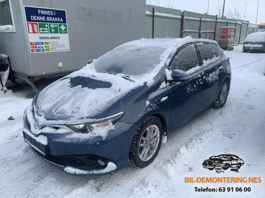 Toyota Auris 2015-2019 (Type II, Fase 2) delebil , Motorkode: 2ZR-FXE, Girkassekode: 