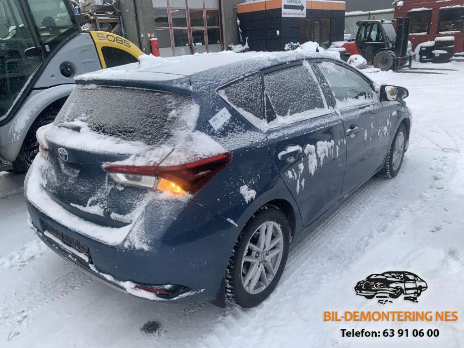 Toyota Auris 2015-2019 (Type II, Fase 2) delebil , Motorkode: 2ZR-FXE, Girkassekode: 