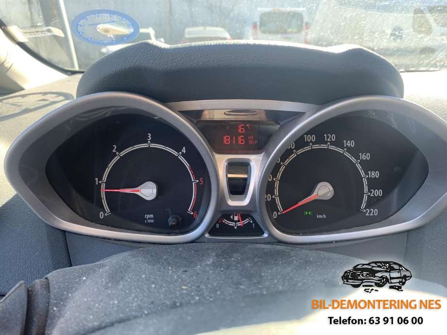 Ford Fiesta 2008-2012 (Type VI, Fase 1) , Motorkode: HHJD, Girkassekode: 