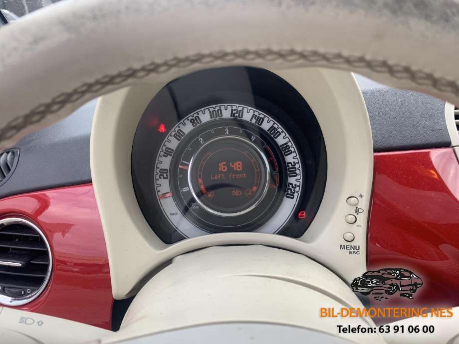 Fiat 500 2008-2020 delebil , Motorkode: 169A1000, Girkassekode: 