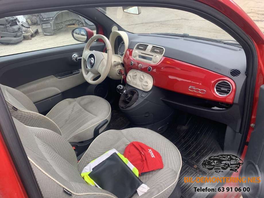 Fiat 500 2008-2020 delebil , Motorkode: 169A1000, Girkassekode: 