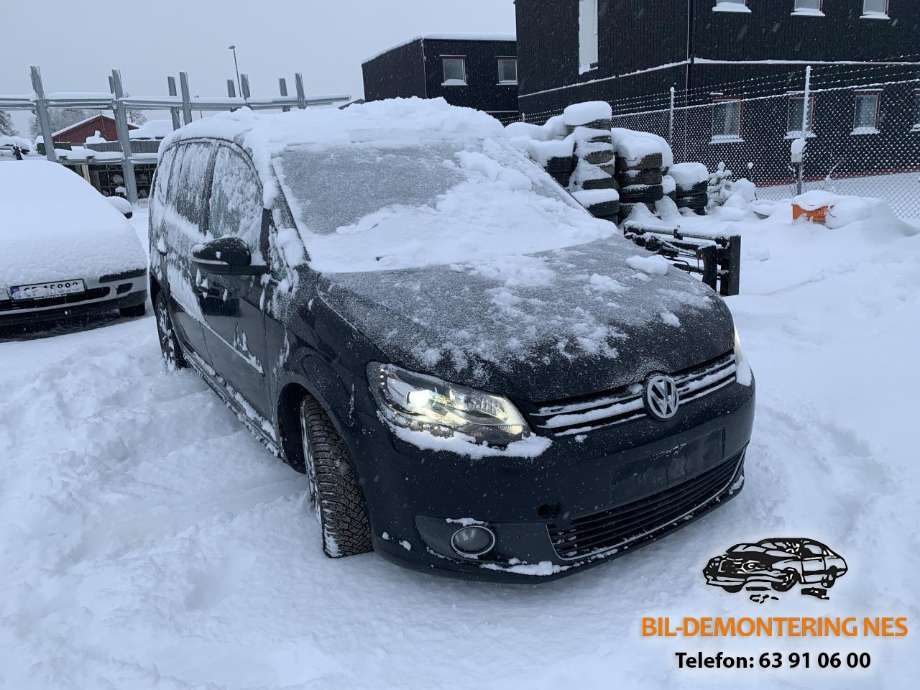 VW Touran, 2010-2015 (Type I, Fase 3)  delebil , Motorkode: CFJA, Girkassekode: PBE