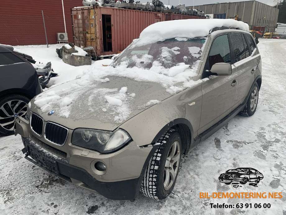 BMW X3 2007-2010 (Fase 2) (E83) delebil , Motorkode: N47D20A, Girkassekode: GA6HP19Z/24 00 7 570 231