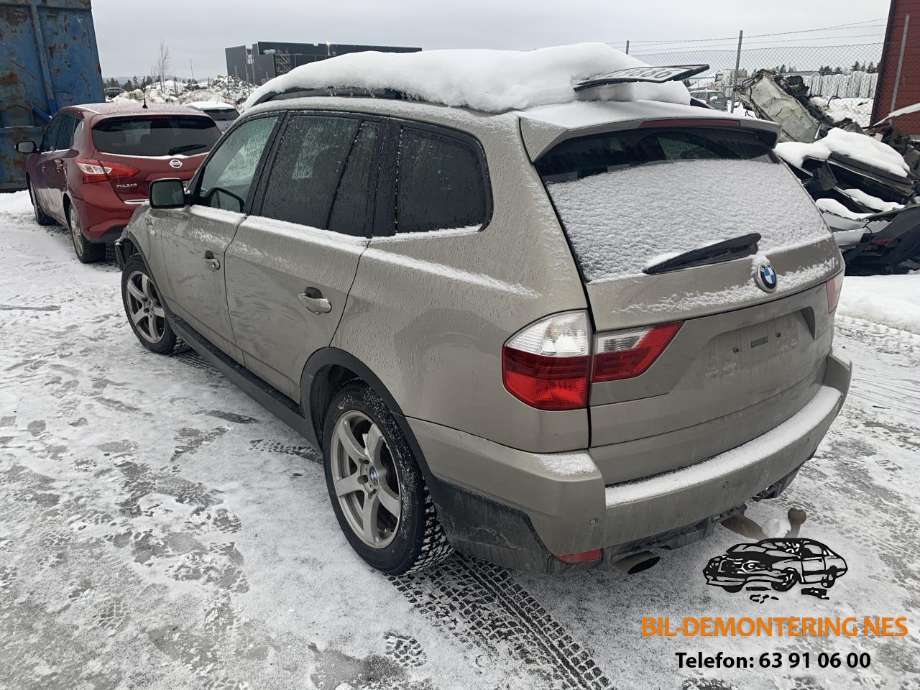 BMW X3 2007-2010 (Fase 2) (E83) delebil , Motorkode: N47D20A, Girkassekode: GA6HP19Z/24 00 7 570 231