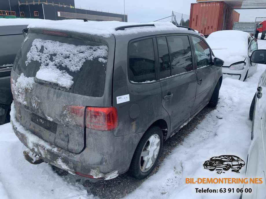 VW Touran 2010-2015 (Type I, Fase 3) delebil , Motorkode: CFHC, Girkassekode: PPY