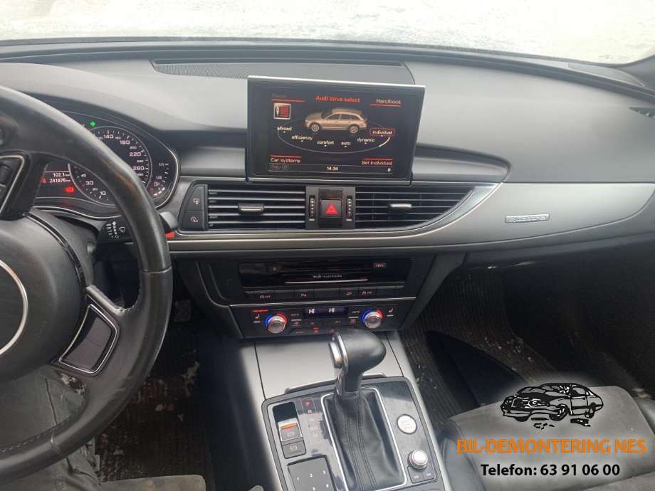Audi A6, Allroad 2012-2014 (Type III, Fase 1) (C7) (C7), Motorkode: CLAA, Girkassekode: NSG