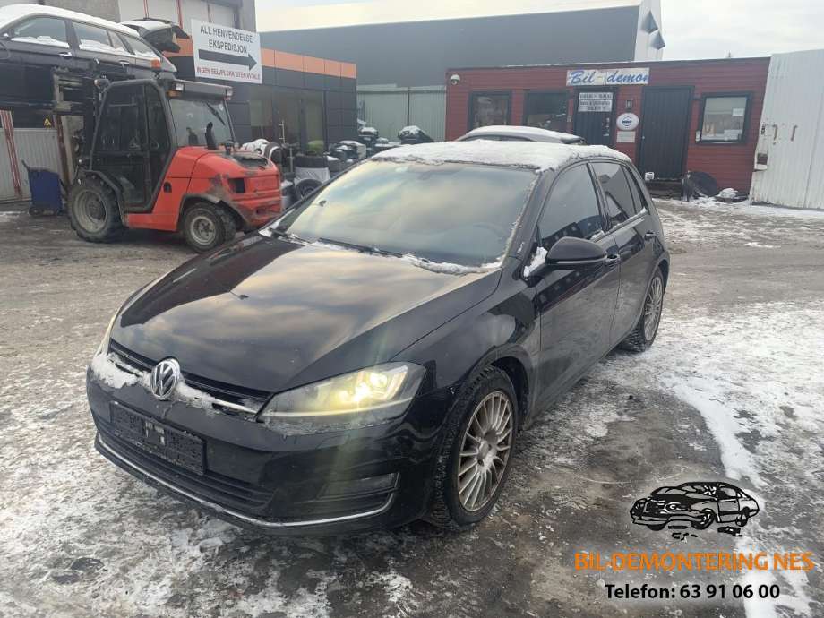 VW Golf VII 2012-2017 (Fase 1) , Motorkode: CRB, Girkassekode: 