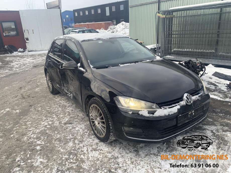 VW Golf VII 2012-2017 (Fase 1) , Motorkode: CRB, Girkassekode: 