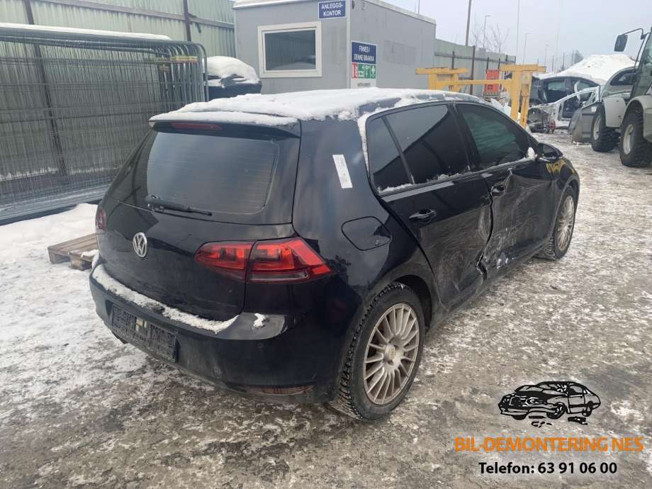 VW Golf VII 2012-2017 (Fase 1) , Motorkode: CRB, Girkassekode: 