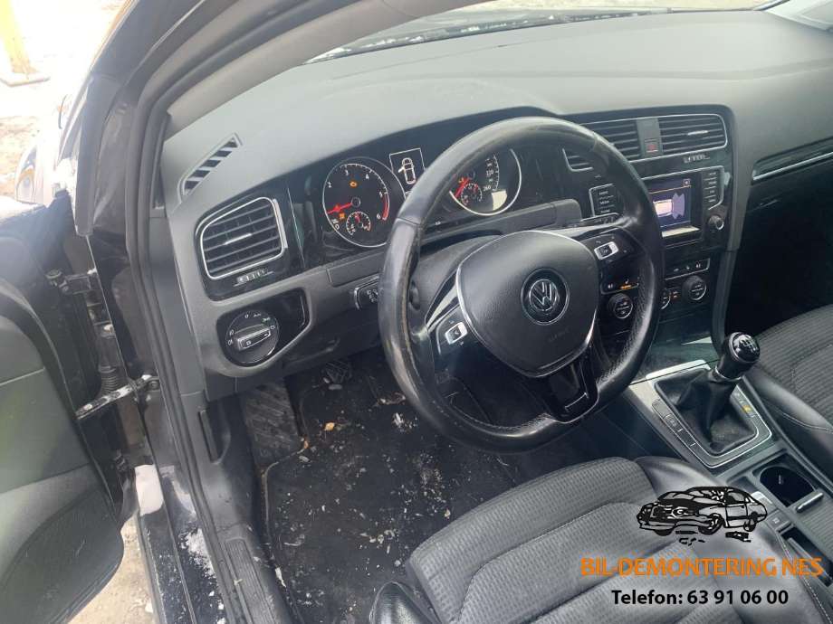 VW Golf VII 2012-2017 (Fase 1) , Motorkode: CRB, Girkassekode: 