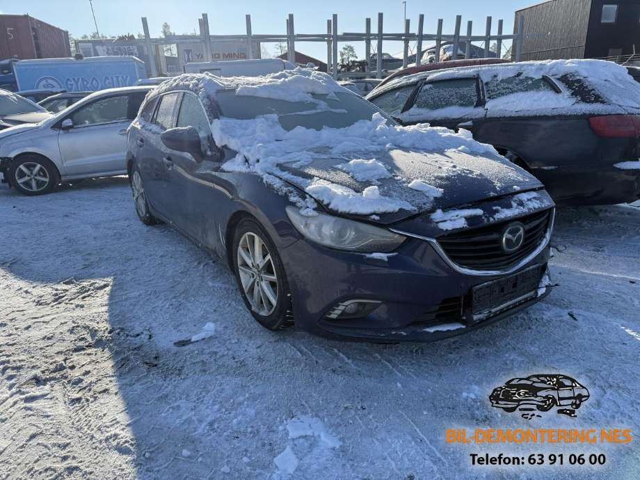 Mazda 6, 2013-2015 (Type III, Fase 1)  delebil , Motorkode: PY, Girkassekode: FWHJ-03-000