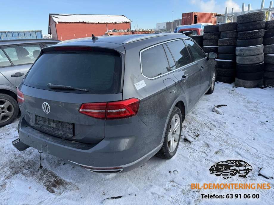 VW Passat 2015-2019 (Fase 1) (B8) (B8), Motorkode: CUKC, Girkassekode: RXG
