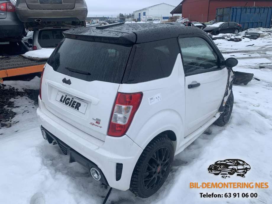 Mopedbil Ligier JS50, 2015-2024 (Type I)  delebil 