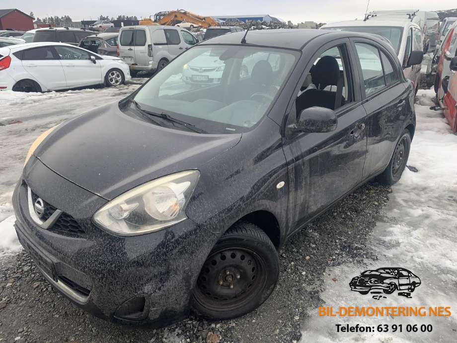 Nissan Micra 2011-2017 (K13) (K13), Motorkode: HR12, Girkassekode: 
