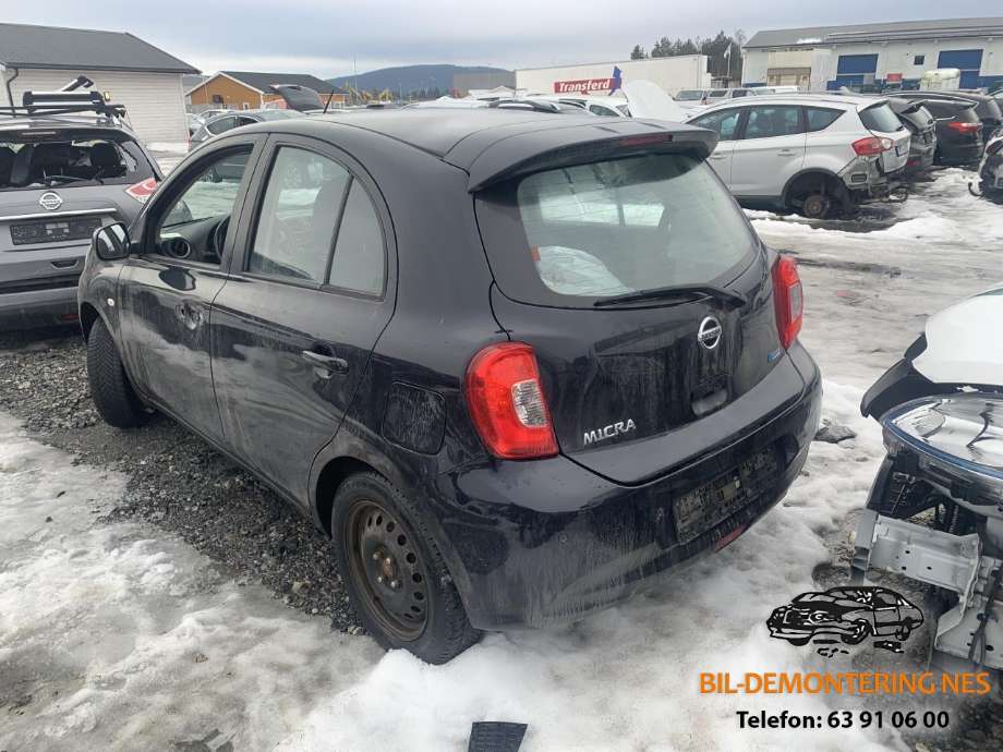 Nissan Micra 2011-2017 (K13) (K13), Motorkode: HR12, Girkassekode: 