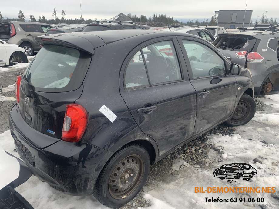 Nissan Micra 2011-2017 (K13) (K13), Motorkode: HR12, Girkassekode: 