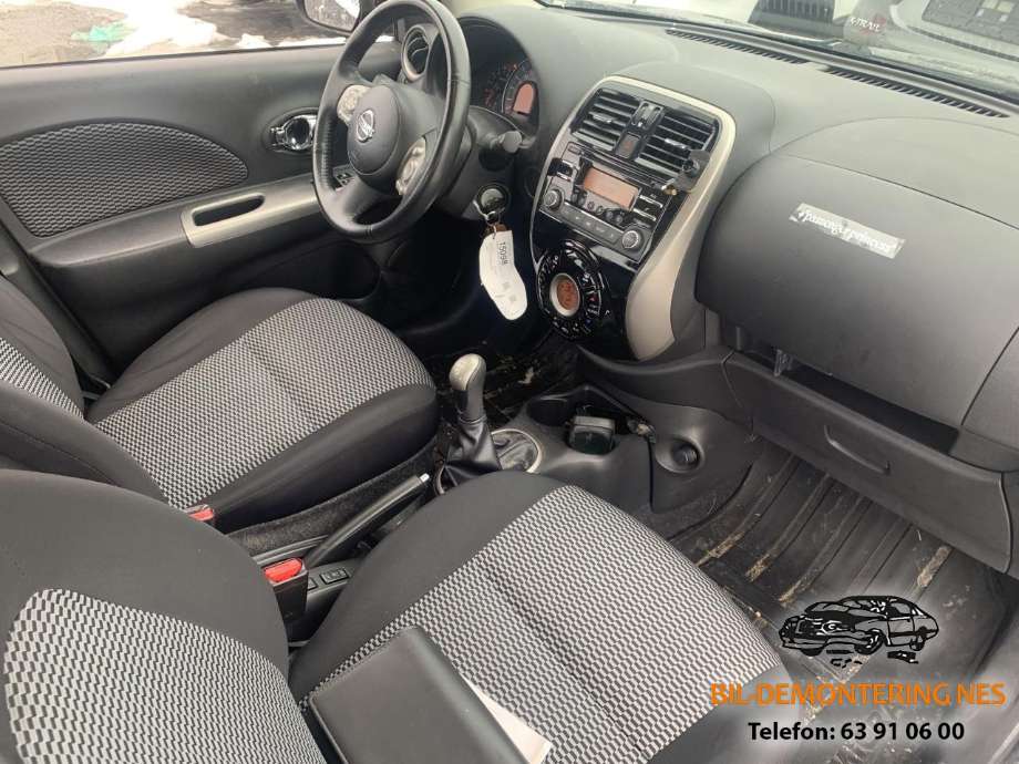 Nissan Micra 2011-2017 (K13) (K13), Motorkode: HR12, Girkassekode: 