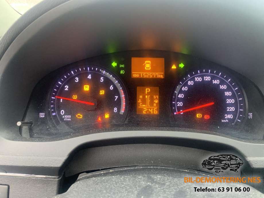 Toyota Avensis 2009-2015 (Type III, Fase 1) , Motorkode: 2ZR-FAE, Girkassekode: 