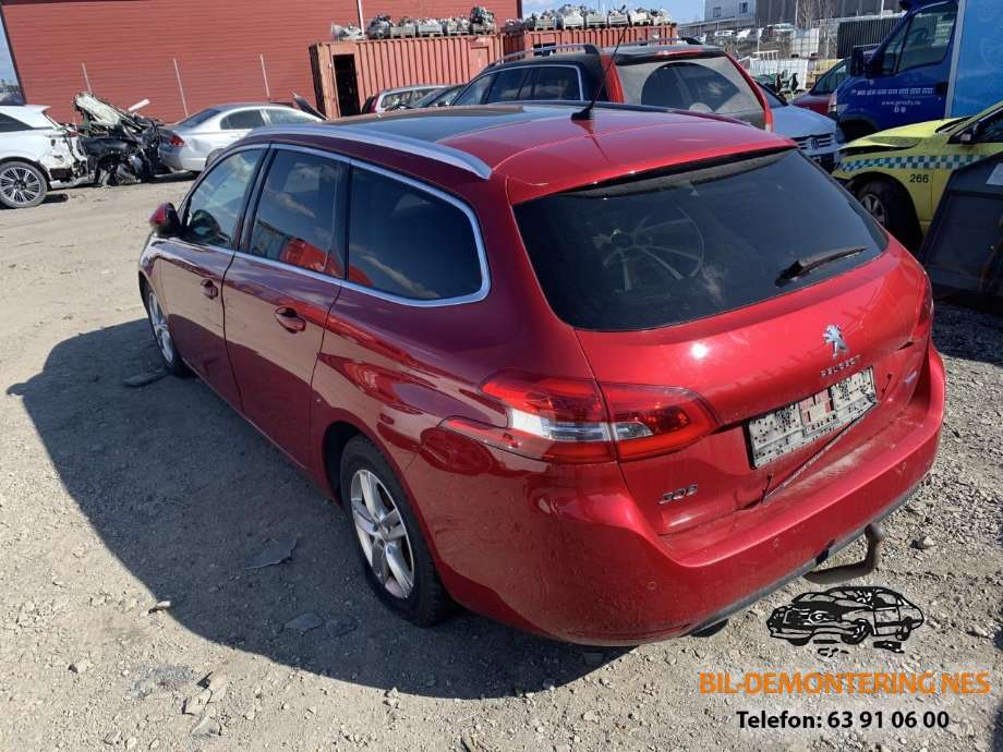 Peugeot 308 2013-2021 (Type II) , Motorkode: HN02, Girkassekode: 