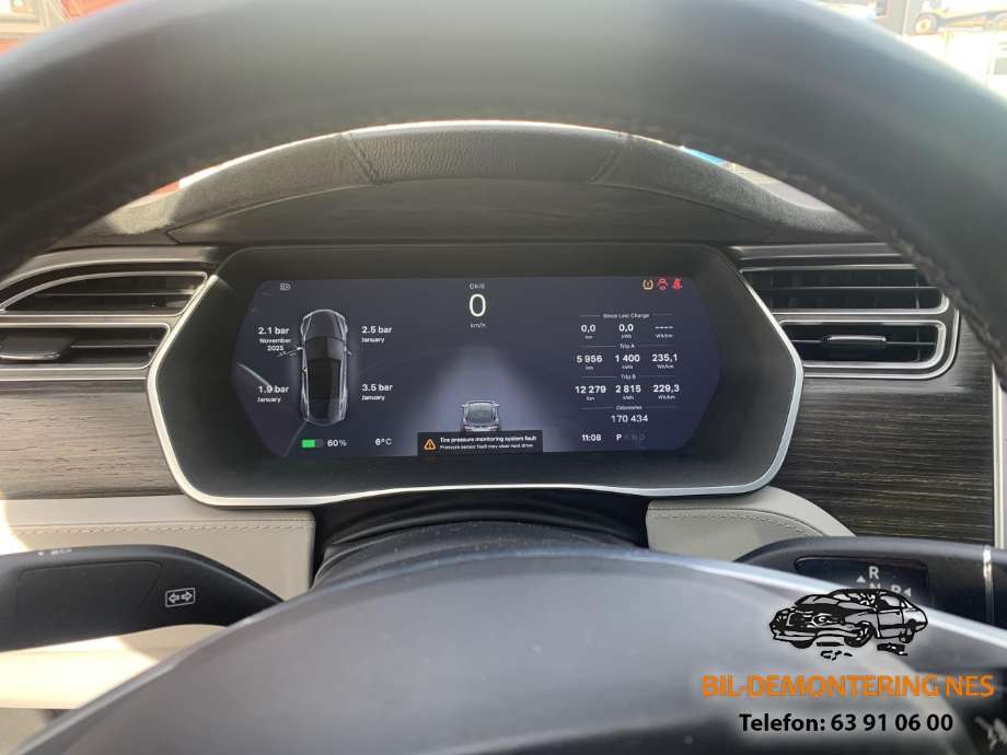 Tesla Model S 2013-2016 (Fase 1) , Motorkode: L2S, Girkassekode: 