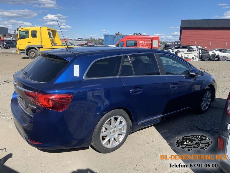 Toyota Avensis 2009-2015 (Type III, Fase 1) delebil , Motorkode: 2WW, Girkassekode: 
