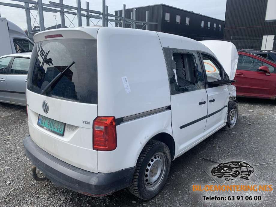 VW Caddy, 2015-2020 (Type III, Fase 3)  delebil , Motorkode: DFSD, Girkassekode: QYF