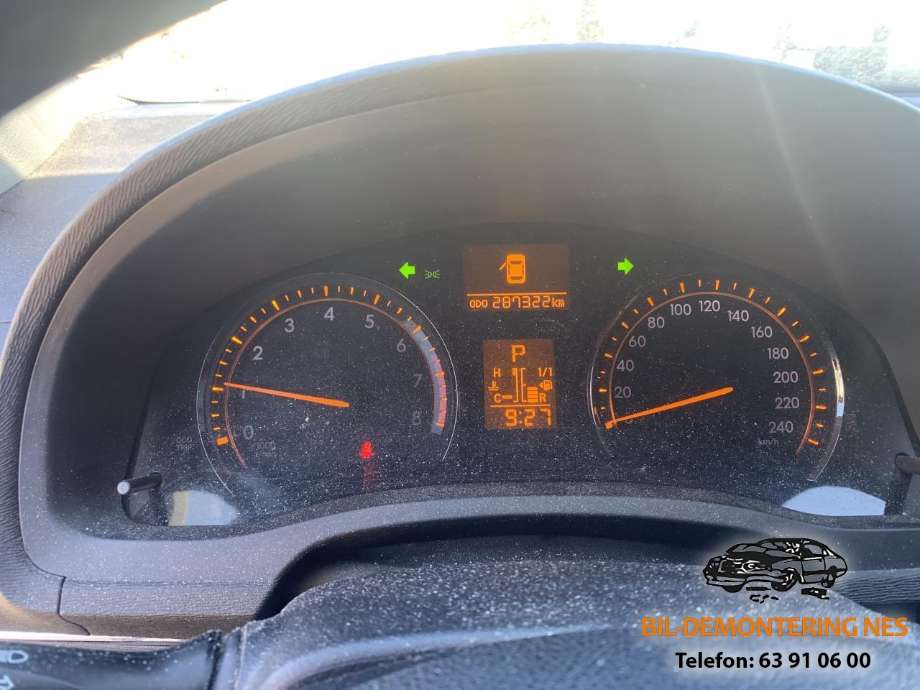 Toyota Avensis 2009-2015 (Type III, Fase 1) delebil , Motorkode: 2ZR-FAE, Girkassekode: 