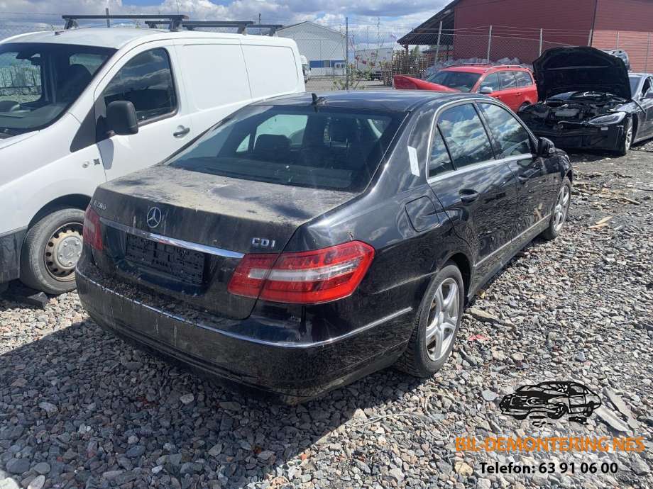 Mercedes E-Klasse 2009-2013 (Fase 1) (W212) delebil , Motorkode: 651925, Girkassekode: 