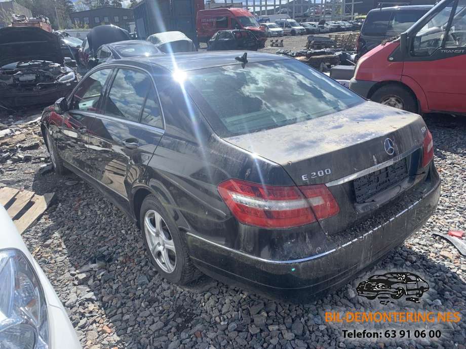 Mercedes E-Klasse 2009-2013 (Fase 1) (W212) delebil , Motorkode: 651925, Girkassekode: 