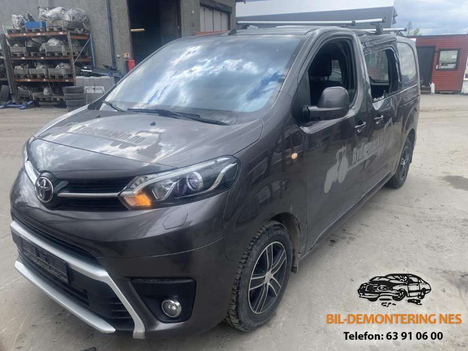 Toyota Proace 2016-->> (Type II) , Motorkode: AH01, Girkassekode: 