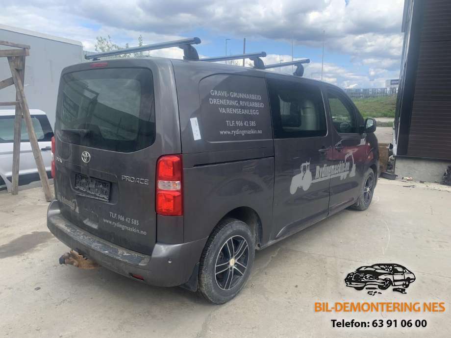 Toyota Proace 2016-->> (Type II) , Motorkode: AH01, Girkassekode: 