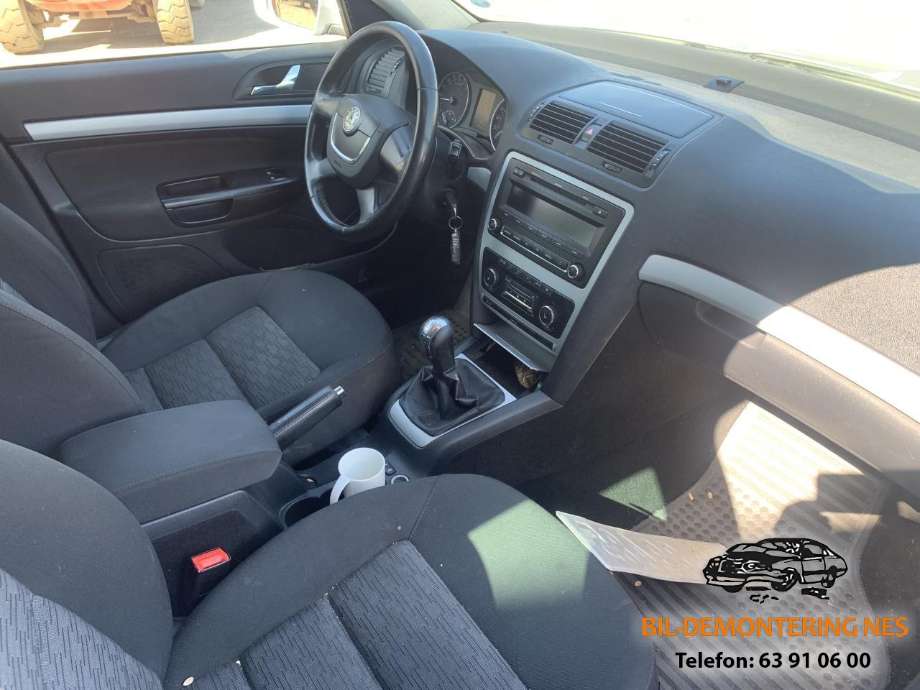 Škoda Octavia 2009-2013 (Type II, Fase 2) delebil , Motorkode: CAY, Girkassekode: 