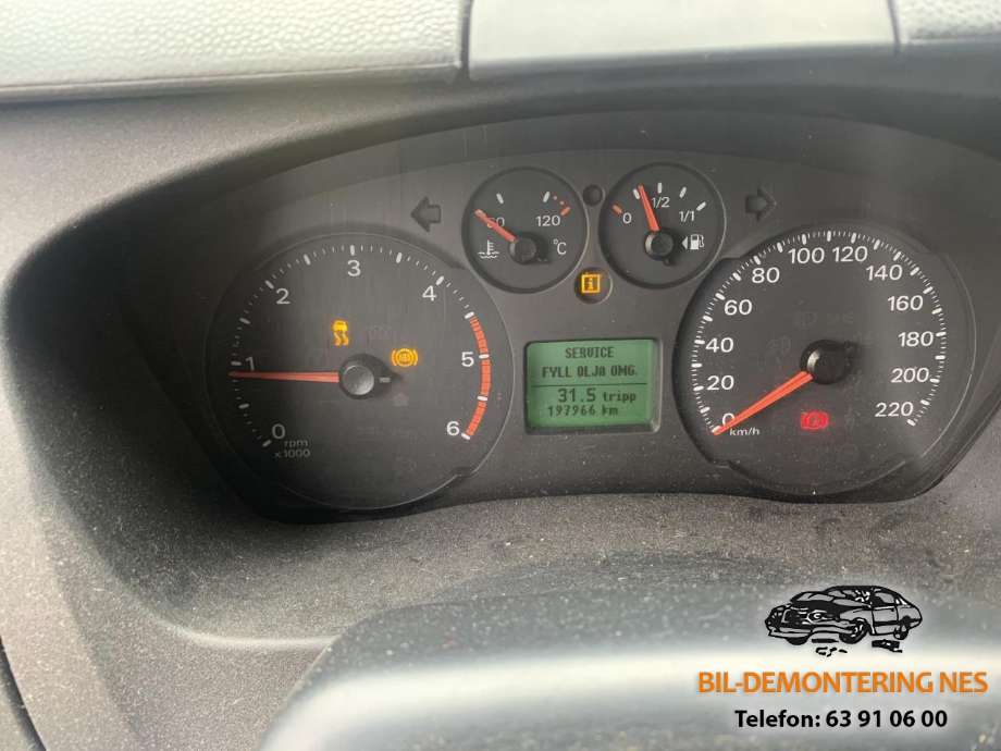 Ford Transit 2006-2013 delebil , Motorkode: PGFA, Girkassekode: 
