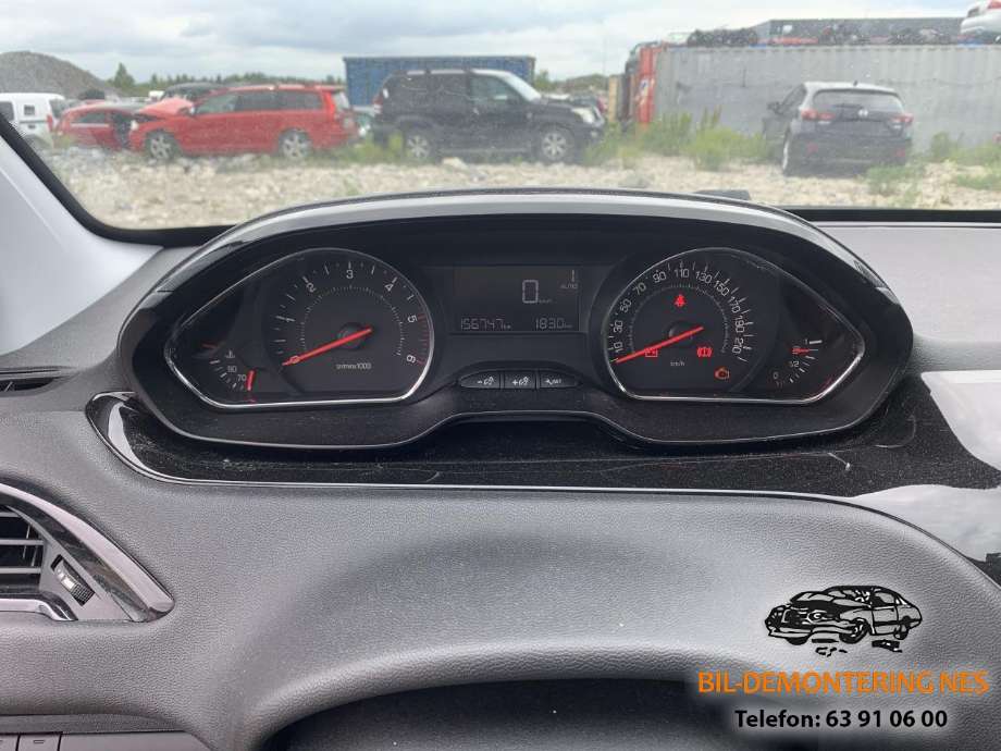 Peugeot 208 2012-2019 (Type I) delebil , Motorkode: 8H01, Girkassekode: 