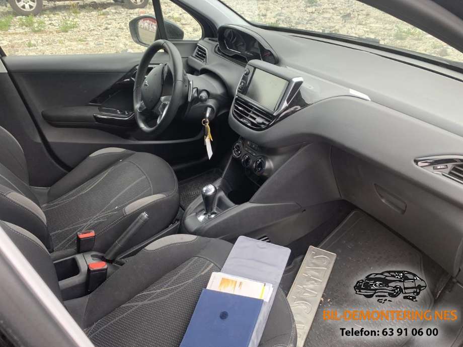 Peugeot 208 2012-2019 (Type I) delebil , Motorkode: 8H01, Girkassekode: 