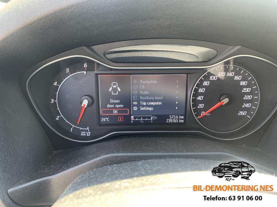 Ford Mondeo 2007-2010 (Type IV, Fase 1) delebil , Motorkode: TYBA, Girkassekode: 